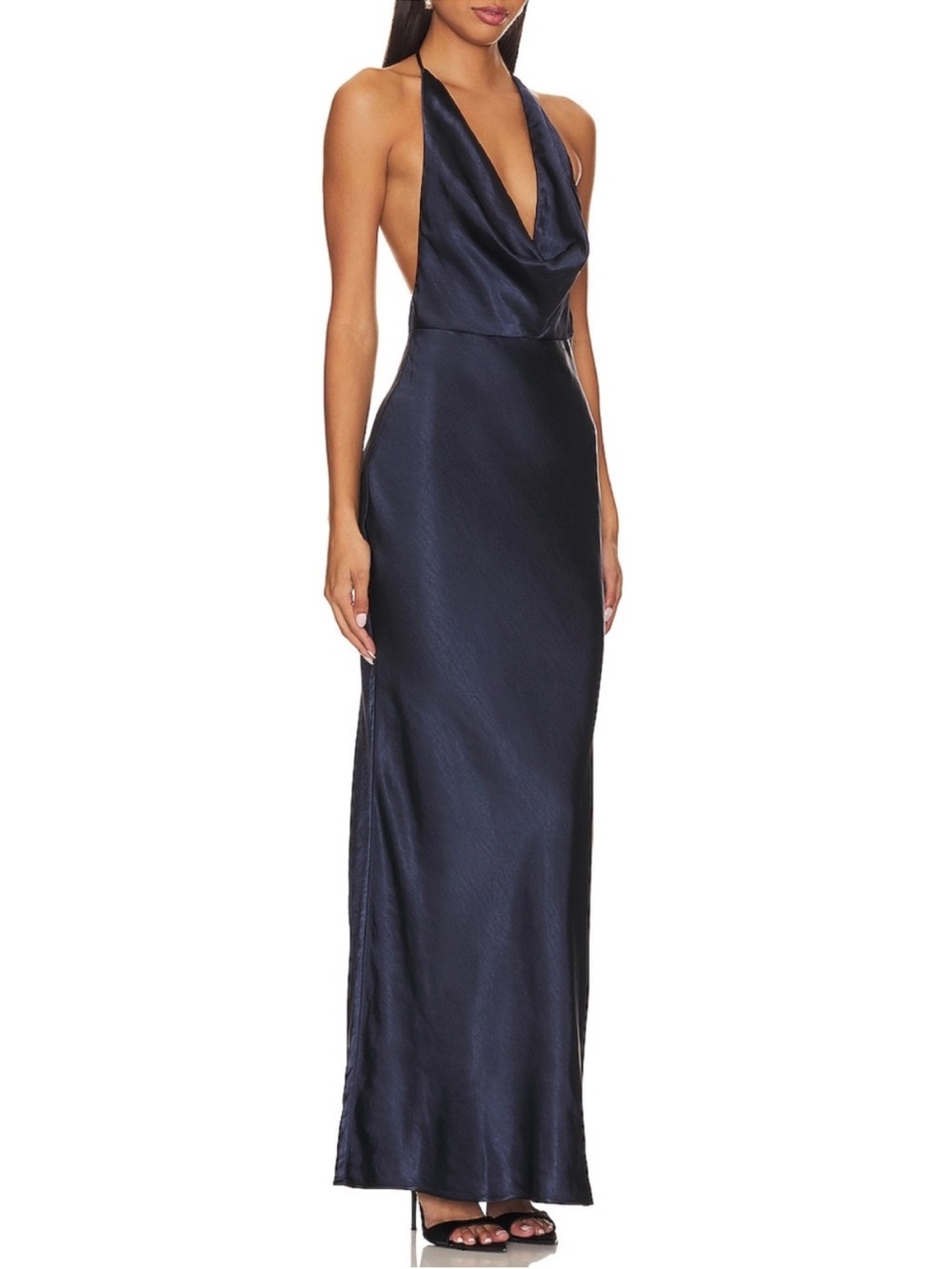 Runaway The Label Posey Maxi Dress in Navy XS - Picture 2 of 7